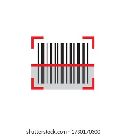 Barcode Icon In Trendy  Design Vector Eps 10