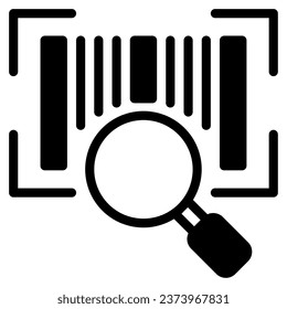 Barcode Icon for uiux, web, app, infographic, etc