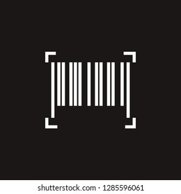 barcode icon. barcode vector design. sign design