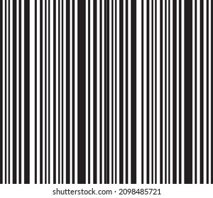Barcode-Symbol Vectordesign Symbol Illustration.eps