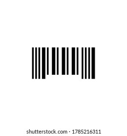 barcode icon vector design trendy