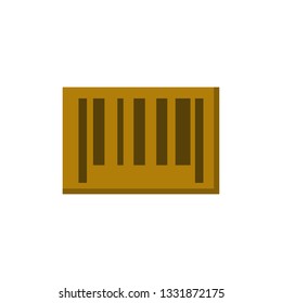 barcode icon vector flat design