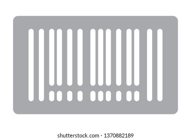 barcode icon. Barcode vector illustration 