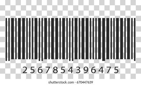 Barcode icon. Vector Illustration