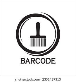DISEÑO DE SÍMBOLO DE ILUSTRACIÓN DE ICONOS DE CÓDIGO DE BARCO