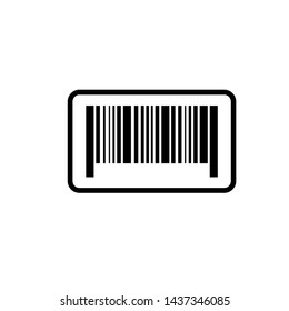 Barcode Icon Vector Logo Template 