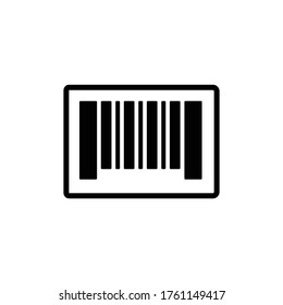 Barcode Icon Vector Logo Template