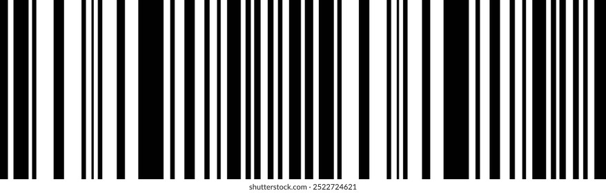 Barcode icon. Barcode vector icon. Simple fake bar code. Bar code for web design.