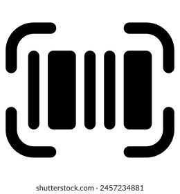 Barcode icon for web, app, infographic, etc