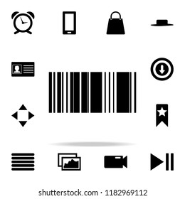barcode icon. web icons universal set for web and mobile