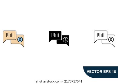 barcode icons  symbol vector elements for infographic web