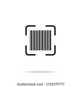 Icono de código de barras.Explorar elementos con código de barras.
