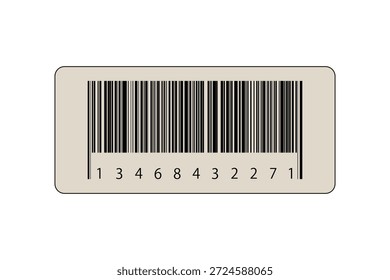 Barcode barcode identification number product scanning . Vertical stripes resembling. Code stripes sticker. Barcode labels, customers qr code.
