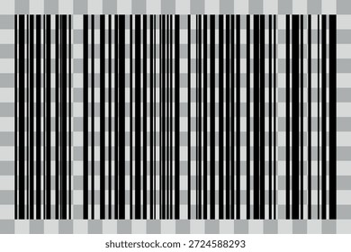 Barcode barcode identification number product scanning . Vertical stripes resembling. Code stripes sticker. Barcode labels, customers qr code.