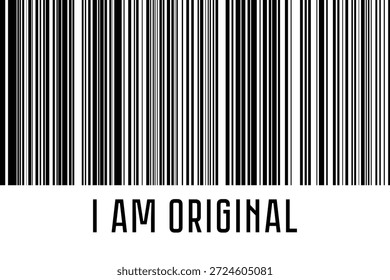 Código de barras número de identificação do código de barras digitalização de produto . Listras verticais semelhantes. Autocolante de faixas de código. Etiquetas de código de barras, código qr do cliente.