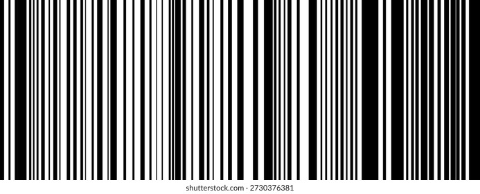 Código de barras número de identificación escaneo del producto . Rayas de Vertical parecidas. Etiqueta de rayas de código. Etiquetas de código de barras, Clientes código QR.