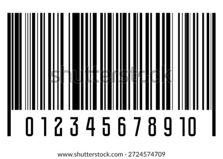 Barcode barcode identification number product scanning . Vertical stripes resembling. Code stripes sticker. Barcode labels, customers qr code.