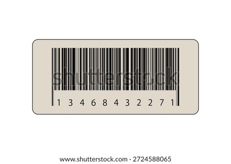 Barcode barcode identification number product scanning . Vertical stripes resembling. Code stripes sticker. Barcode labels, customers qr code.