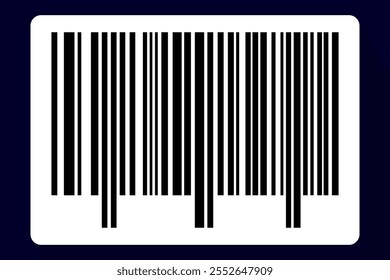 Código de barras aislado sobre fondo de color. Etiqueta engomada de las rayas del código. Etiquetas de código de barras, código QR de Clientes.