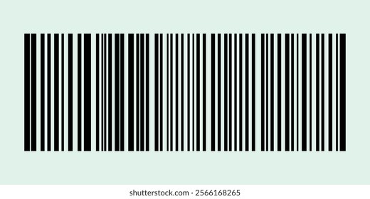 Barcode isolated on color background. Code stripes sticker. Barcode labels, customers qr code.