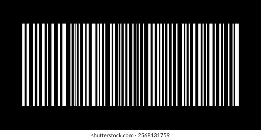 Barcode isolated on color background. Code stripes sticker. Barcode labels, customers qr code.