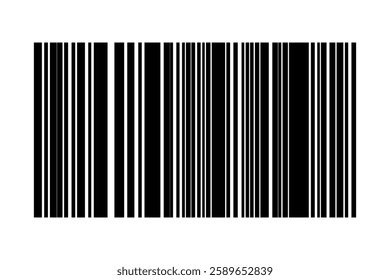 Barcode isolated on color background. Code stripes sticker. Barcode labels, customers qr code.