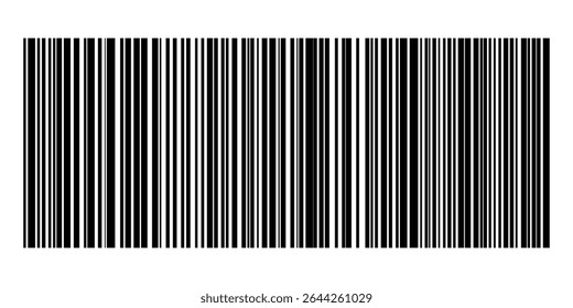 Barcode isolated on color background. Code stripes sticker. Barcode labels, customers qr code.