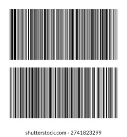 Barcode isolated on color background. Code stripes sticker. Barcode labels, customers qr code.