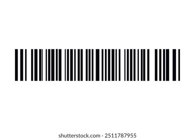 Barcode isolated on white background. Code stripes sticker. Barcode labels, customers qr code.