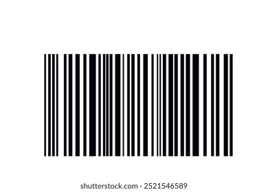Barcode isolated on white background. Code stripes sticker. Barcode labels, customers qr code.