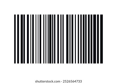 Código de barras aislado sobre fondo blanco. Etiqueta engomada de las rayas del código. Etiquetas de código de barras, código QR de Clientes.