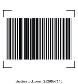 Código de barras aislado sobre fondo blanco. Etiqueta engomada de las rayas del código. Etiquetas de código de barras, código QR de Clientes.