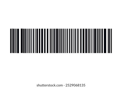 Código de barras aislado sobre fondo blanco. Etiqueta engomada de las rayas del código. Etiquetas de código de barras, código QR de Clientes.