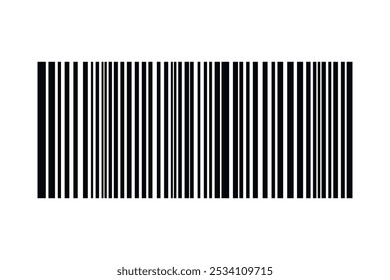 Código de barras aislado sobre fondo blanco. Etiqueta engomada de las rayas del código. Etiquetas de código de barras, código QR de Clientes.