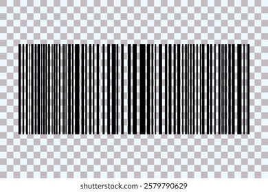 Barcode isolated on white background. Code stripes sticker. Barcode labels, customers qr code.