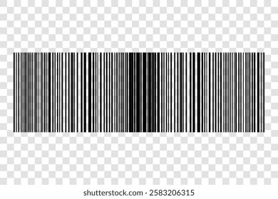 Barcode isolated on white background. Code stripes sticker. Barcode labels, customers qr code.