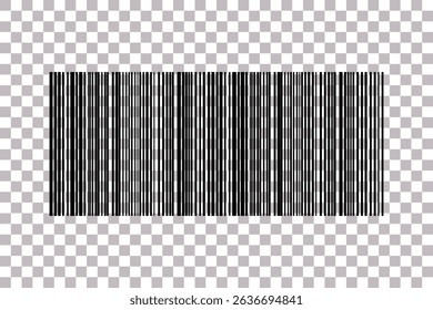 Barcode isolated on white background. Code stripes sticker. Barcode labels, customers qr code.