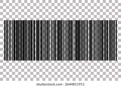 Barcode isolated on white background. Code stripes sticker. Barcode labels, customers qr code.