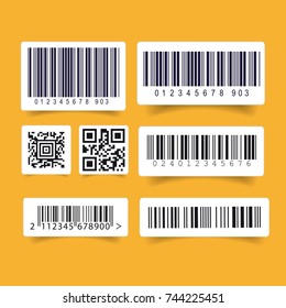 Barcode label set sticker