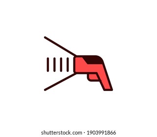 Barcode line icon. Vector symbol in trendy flat style on white background. Commerce sing for design.