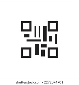 barcode line new vector icon