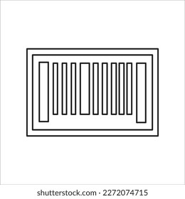 icono de nueva línea de código de barras