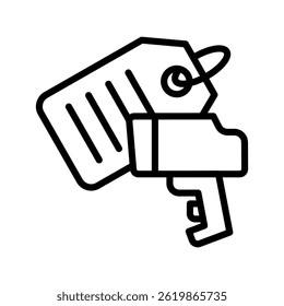 Barcode Line Vector Illustration Isolated On White Background.