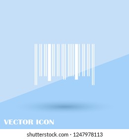 Barcode. Barcode with meaning this is barcode. Barcode template - stock vector illustration isolated on white background with shadow