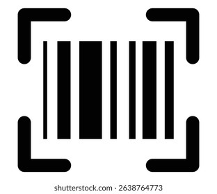 Barcode and QR Code Icons Set – Realistic and Editable Vector Labels for Product Tags and Web Design.