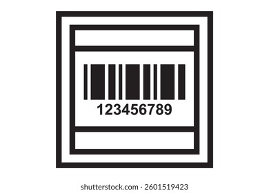 Barcode and QR Code vector line icon set. 
