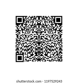Barcode or QR Scan Data with using Code, Information, Price and Identification Product. Vector illustration