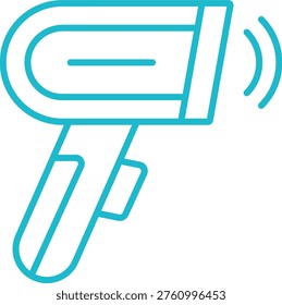 Barcode Reader vector icon. Can be used for printing, mobile and web applications.