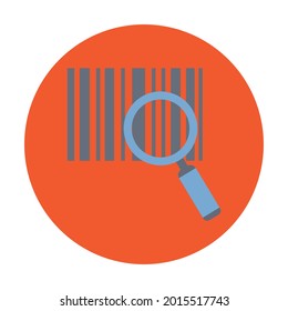 Barcode reader Vector Icon which can be easily modified or edit
