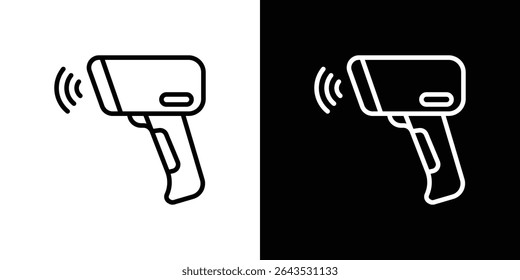 Barcode scanner icon. Graphic Design vector icon. Ui Ux Icons
